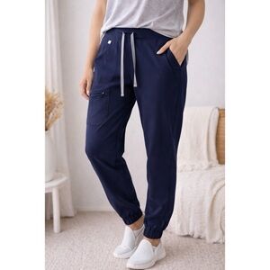 Figs Navy Jogger Pants